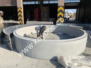 Oversized precast rings - Kay One Industries Concrete Specialists